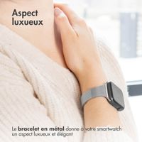 imoshion Bracelet pliant Milanese Apple Watch | 38/40/41/42 mm - Argent