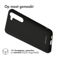 Accezz Coque Couleur Samsung Galaxy S23 Plus - Noir
