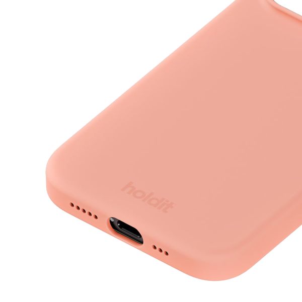 Holdit Coque Silicone Apple iPhone 15 Pro Max - Pink Grape