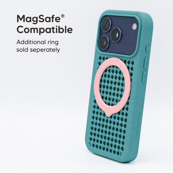 Callbuddy Coque avec strap Apple iPhone 17 Pro - Miami Vice