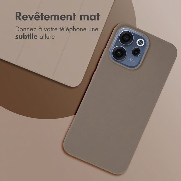 imoshion Coque Couleur Oppo Reno15 F (5G) - Marron