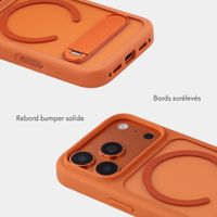 Accezz Coque arrière Hold avec MagSafe Apple iPhone 18 Pro Max / 17 Pro Max - Cosmic Orange