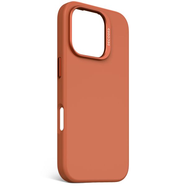 Decoded Coque en silicone MagSafe Apple iPhone 16 Pro - Sand Stone