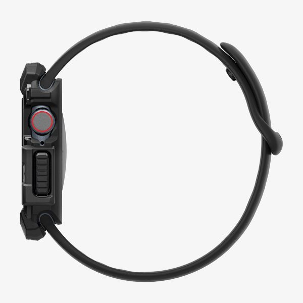 Spigen Coque Rugged Armor™ Apple Watch 10 / 11 - 42 mm - Matte Black