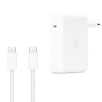 Apple Adaptateur secteur USB-C d'origine 140 W + câble de recharge USB-C vers USB-C d'origine 240 W - 2 mètres - pour Apple MacBook - Blanc