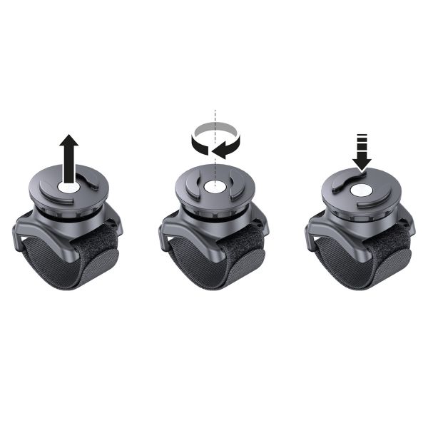 SP Connect Support de téléphone Universal Mount SPC+ pour vélo pour coques SPC+ - Noir