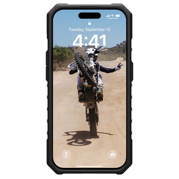 UAG Coque Pathfinder MagSafe Apple iPhone 15 Pro - Ice Clear