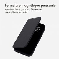 imoshion Bookcase transparente avec MagSafe Apple iPhone 18 Pro Max / 17 Pro Max - Noir