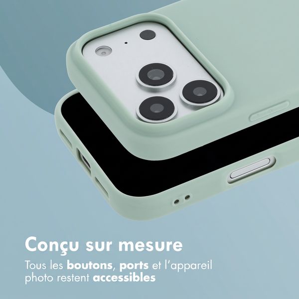 imoshion Coque Couleur Apple iPhone 18 Pro / 17 Pro - Saliegroen