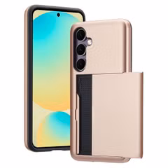 imoshion Coque arrière avec porte-cartes Samsung Galaxy S24 FE - Rose Doré