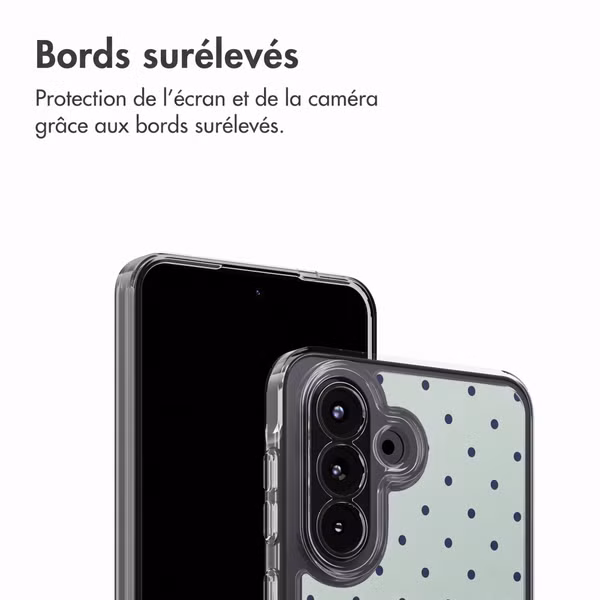 imoshion Coque Design Samsung Galaxy A57 (5G) - Polka Dot Mintgroen