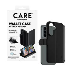 CARE by PanzerGlass Feature Wallet Case w. Kickstand avec MagSafe Samsung Galaxy A37 (5G) - Noir