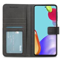 imoshion Étui de télephone portefeuille de luxe Samsung Galaxy A72 - Noir