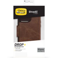 OtterBox Étui de télephone portefeuille Strada MagSafe Apple iPhone 15 Pro Max - Marron