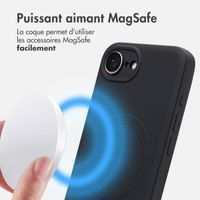 imoshion Coque Couleur avec MagSafe Apple iPhone 17e / 16e - Noir