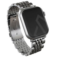 Burga Bracelet acier Apple Watch | 44/45/46/49 mm - Argent