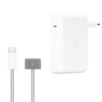 Apple Adaptateur secteur USB-C d'origine 140 W - Chargeur MacBook + câble USB-C vers MagSafe 3 d'origine - 2 mètres - Gris