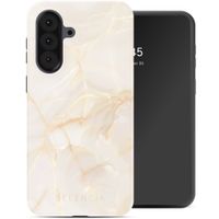 Selencia Coque arrière Vivid Samsung Galaxy A37 (5G) - Golden Beige Marble