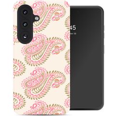 Selencia Coque arrière Vivid Samsung Galaxy S26 - Paisley Blush