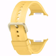 Samsung Bracelet Sport original Samsung Galaxy Watch 9 (40/44mm) / Watch 8 (40/44mm) / Classic (46mm) - Taille S/M - Jaune