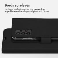 Accezz Étui de télephone Wallet Samsung Galaxy A13 (4G) - Noir