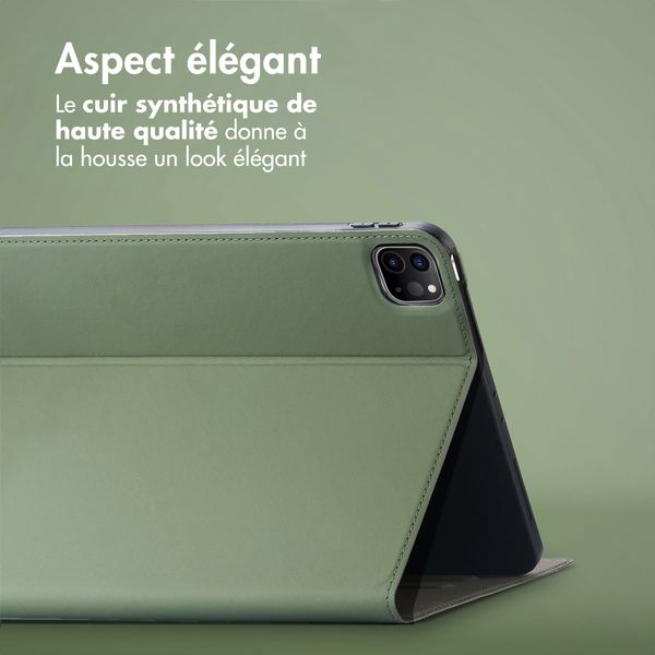 Accezz Coque tablette Classic Apple iPad Pro 12.9 (2020/2021/2022) - Vert