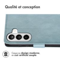 imoshion Étui de télephone portefeuille de luxe Samsung Galaxy S26 - Bleu clair