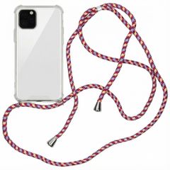 imoshion Coque arrière transparente avec cordon Apple iPhone 11 Pro - Violet