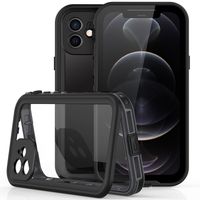 Redpepper Coque imperméable Dot Plus Apple iPhone 12 - Noir