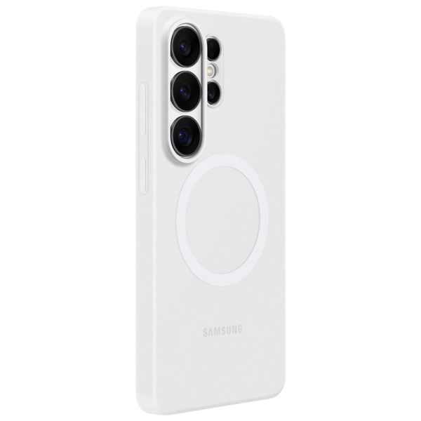 Samsung Coque arrière magnétique en silicone Samsung Galaxy S26 Ultra - White