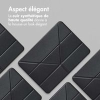 imoshion Coque tablette Origami Samsung Galaxy Tab S6 Lite (2020/2022/2024)  - Noir