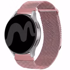 imoshion Bracelet magnétique milanais  - Connexion universelle 22 mm - Taille S - Rose