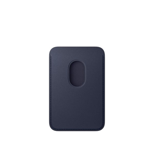 Apple FineWoven Wallet MagSafe avec la fonction 'Localiser' - Navy