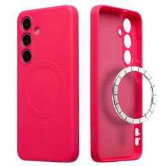 imoshion Coque Couleur avec MagSafe Samsung Galaxy S24 - Neon Pink