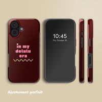 Selencia Coque arrière Vivid avec MagSafe Apple iPhone 17 - Delulu