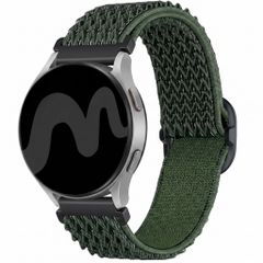 imoshion Bracelet en nylon élastique  - Connexion universelle 18 mm - Vert foncé