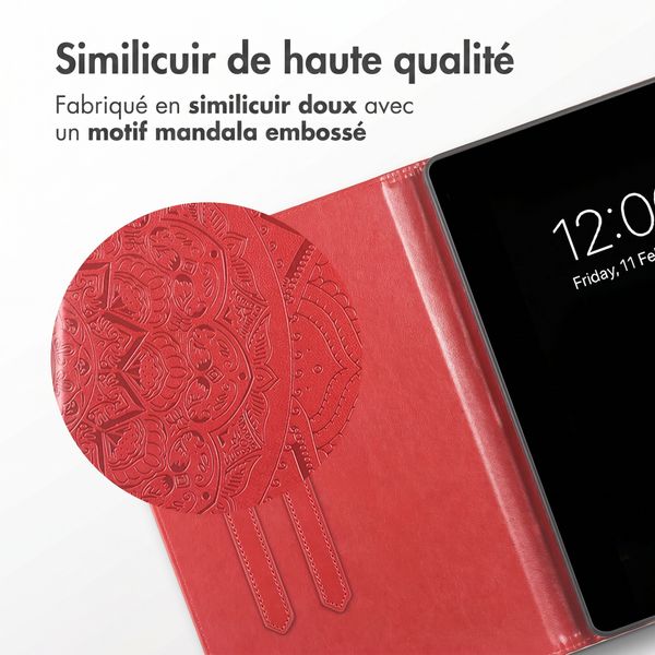 imoshion Coque tablette Samsung Galaxy Tab A11 Plus - Rouge