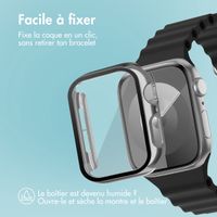 imoshion Coque rigide brillante à couverture complète Apple Watch 4 / 5 / 6 / SE - 40 mm - Argent