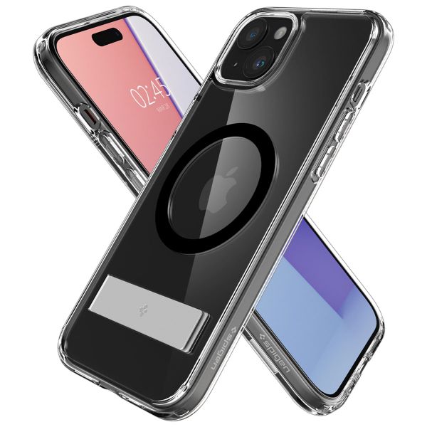 Spigen Coque Ultra Hybrid S MagSafe Apple iPhone 15 - Noir