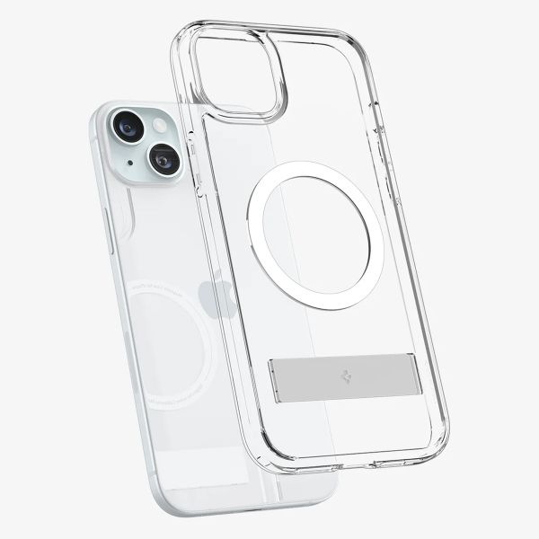 Spigen Coque Ultra Hybrid S MagSafe Apple iPhone 15 - Transparent