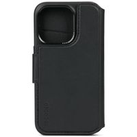 Decoded Portefeuille détachable 2 en 1 en cuir Apple iPhone 15 Pro - Noir