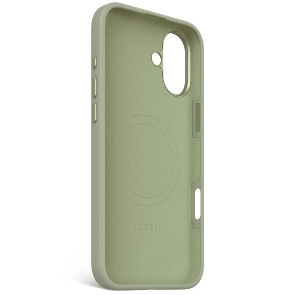 Decoded Coque en silicone MagSafe Apple iPhone 16 Plus - Jade