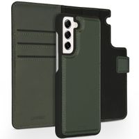 Accezz Premium Leather 2 in 1 Wallet Bookcase Samsung Galaxy S21 FE - Vert