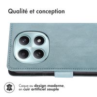 imoshion Étui de télephone portefeuille de luxe Xiaomi Redmi Note 15 (5G) - Bleu clair