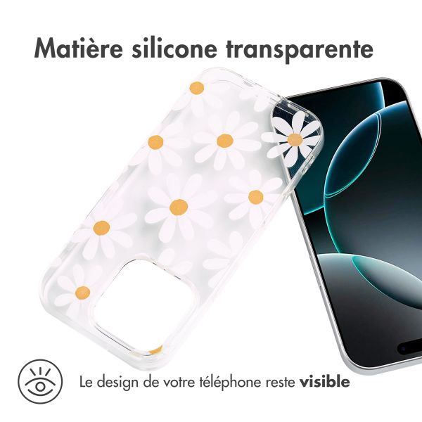 imoshion Coque Design Apple iPhone 16 Pro - Daisy Flower