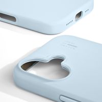 iDeal of Sweden Coque Silicone Apple iPhone 16 - Bleu clair