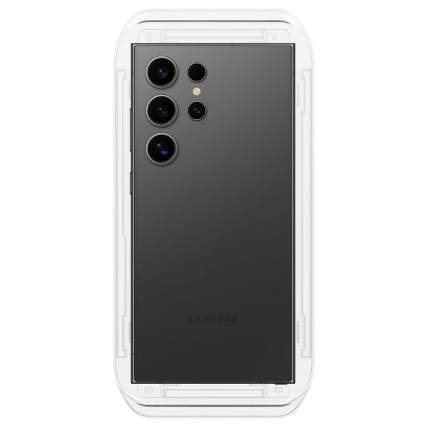 Spigen Protection d'écran en verre trempé GLAStR Privacy Applicator - lot de 2 Samsung Galaxy S24 Ultra