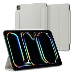 Spigen Air Skin folio OneTap Apple iPad Pro 13 (2025) M5 / (2024) M4 - Gris