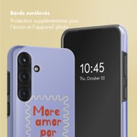 Selencia Coque arrière Vivid avec MagSafe Samsung Galaxy S25 - More Amor