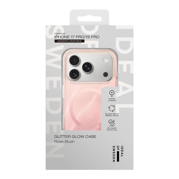iDeal of Sweden Coque Clear MagSafe Apple iPhone 18 Pro / 17 Pro - Rose Blush